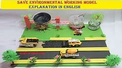 save environmental working model explanation in english | howtofunda