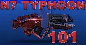 N7 Typhoon 101 | Gameplay + Guide for Ultra Rare Assault rifle in Mass Effect 3 Multiplayer