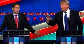 Marco Rubio and Donald Trump's vicious debate battle