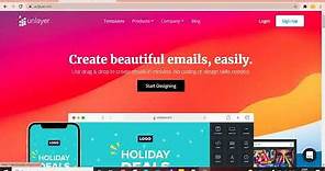 Free Email Marketing Template For Gmail,MailChimp | email template design tutorial