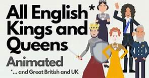 All English Kings and Queens animated documentary