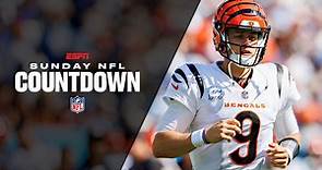 Sunday NFL Countdown Presented by Snickers (10/8/23) - Live Stream - Watch ESPN