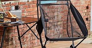 Monterra CVT2 GRANDE L 輕量網布蝴蝶形摺疊椅(高扶手) / 黑色 - PChome 24h購物