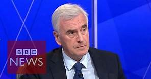John McDonnell apologises for IRA remark - BBC News