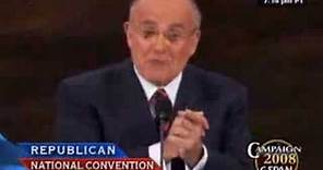 Former New York Mayor Rudy Giuliani Full Speech at the RNC