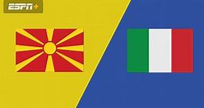 North Macedonia vs. Italy (2/18/21) - Live Stream - Watch ESPN