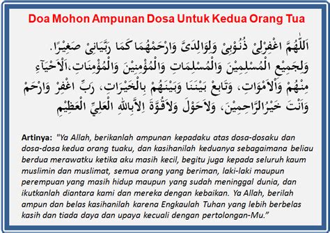 Pemberian Doa Sebagai Ajaran Orang Tua dan Guru