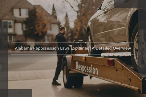 Repossession Regulations in McComb MS