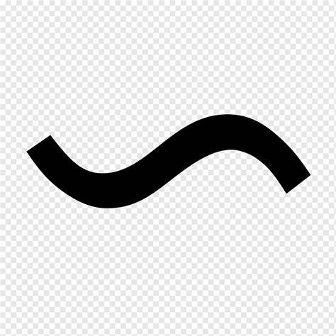 Simbol garis melengkung huruf api