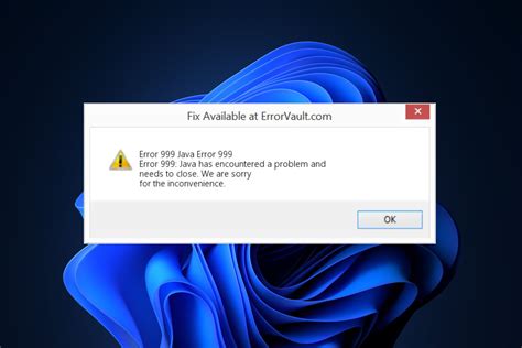 Error 999