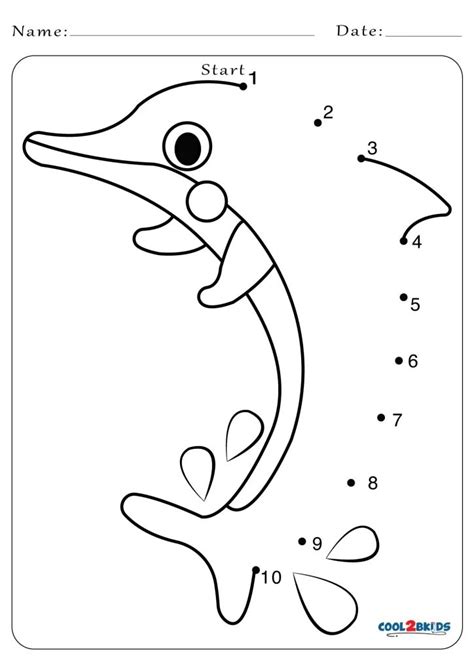 1 To 10 Dot To Dot Printables