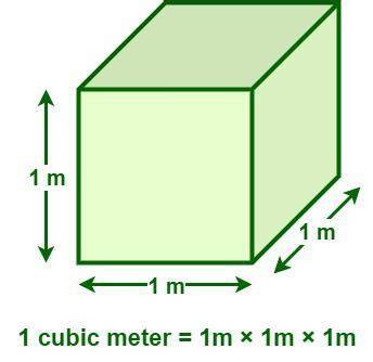 1 cubic meter