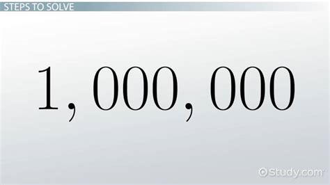 1 million in decimal form