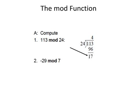 1 mod 2 computer science