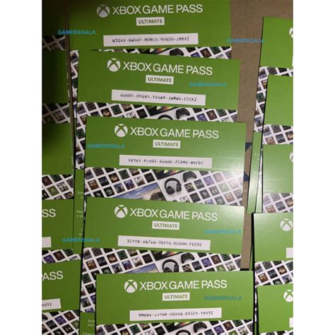 1 month game pass ultimate code