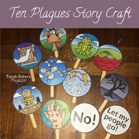 10 Plagues Craft Printable