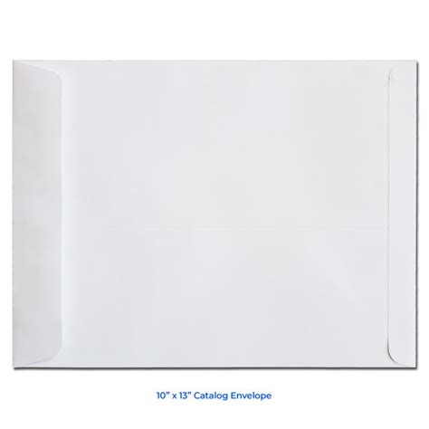 10 X 13 Catalog Window Envelope