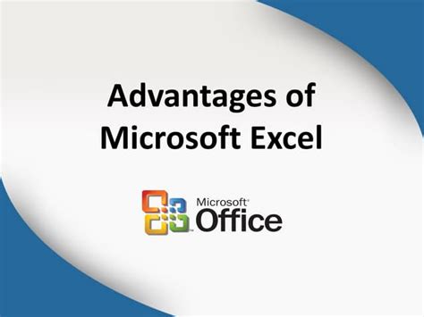 10 advantages of microsoft excel pdf