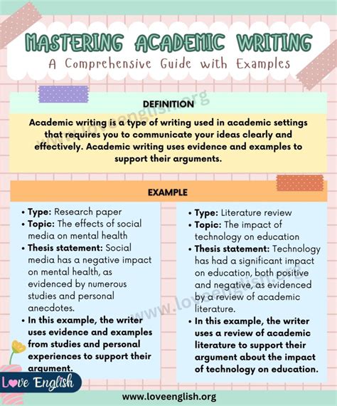 10 examples of academic text