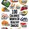 100 Calorie Foods