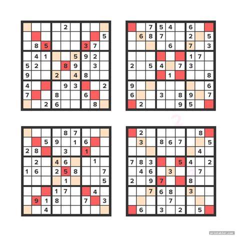 100 Free Printable Sudoku Puzzles
