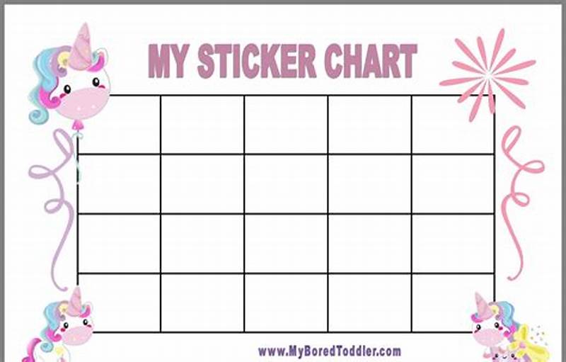 100 Sticker Chart Printable