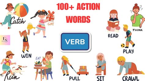 100 action words with sentences