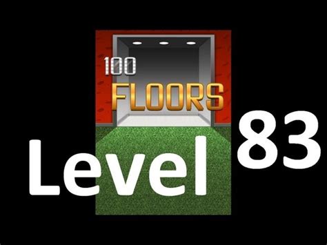 100 Floors Level 83 Walkthrough
