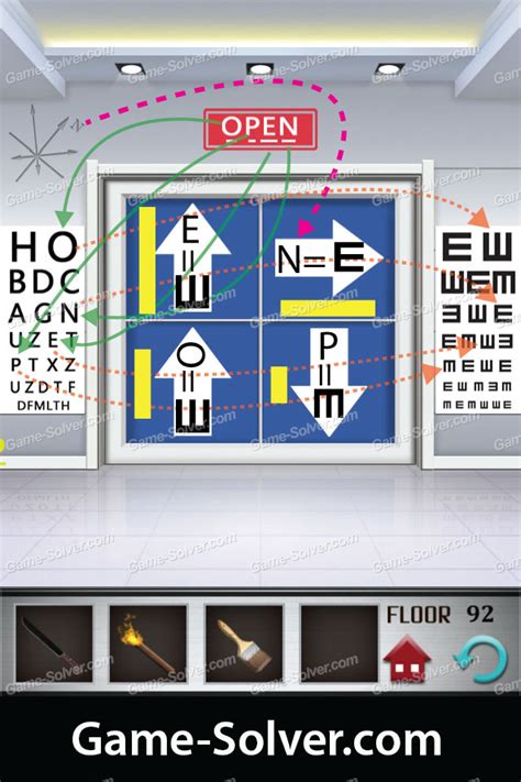 100 Floors Level 92 Walkthrough