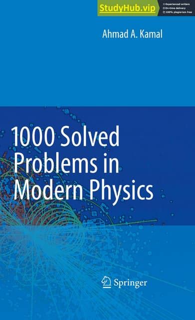 1000 solved problems in quantum mechanics pdf
