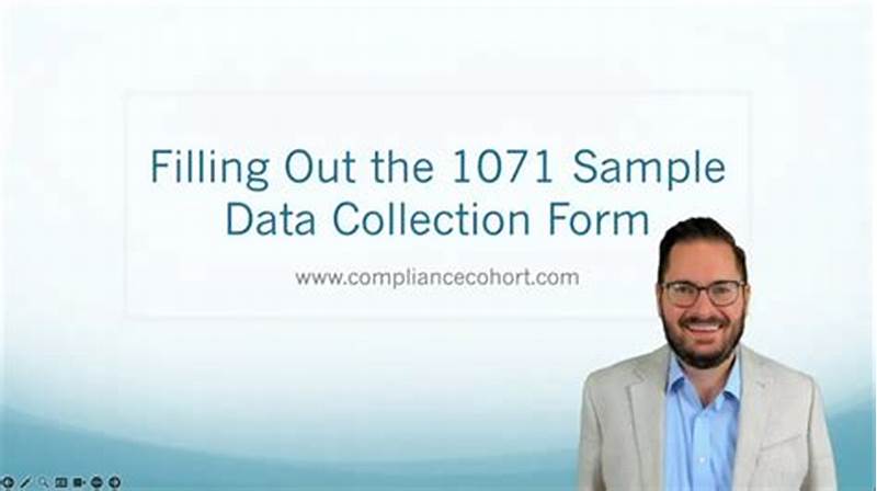 1071 Sample Data Collection Form