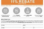 11% Rebate Form Home Depot
