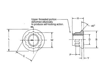 12 Point Nut Dimensions Catalog