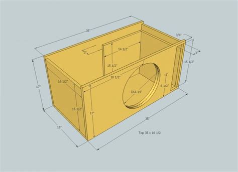 12 speaker box dimensions