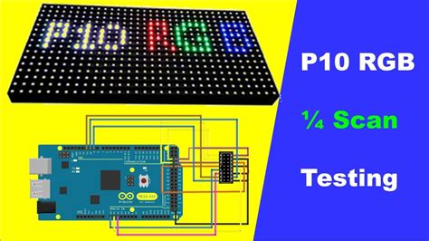 16x32 rgb led matrix arduino code