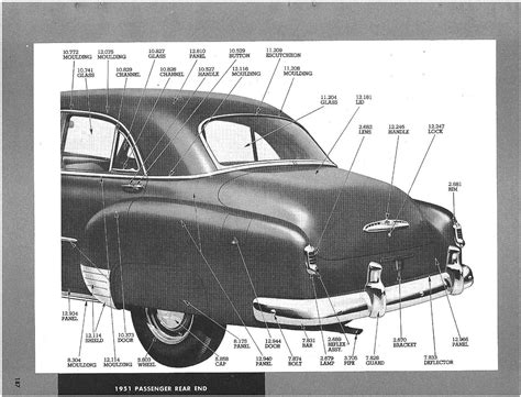 1952 Chevy Parts Catalog