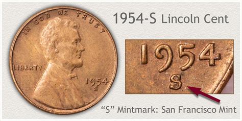 1954 penny scarcity