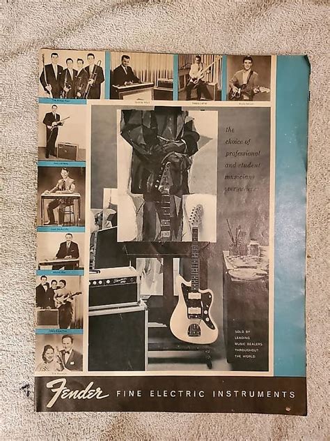 1960s Fender Amp Catalog Descriptions