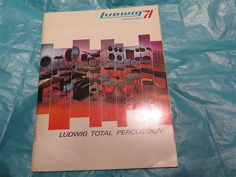 1971 Ludwig Drum Catalog