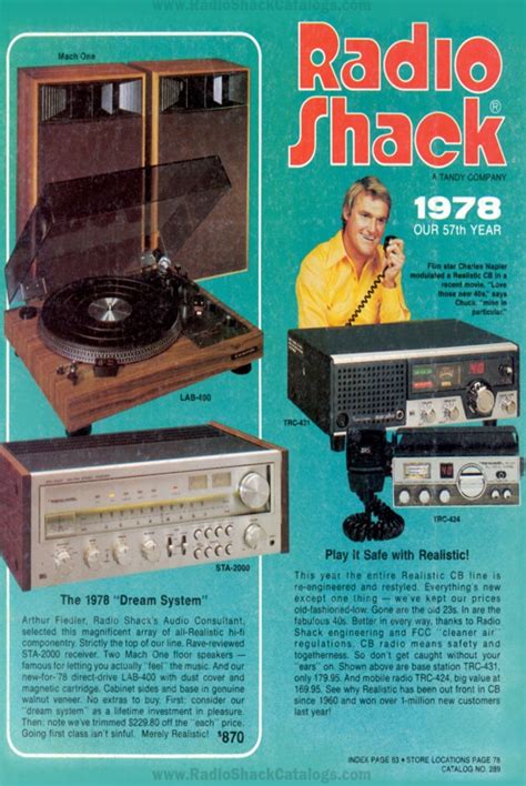 1978 Radio Shack Catalog
