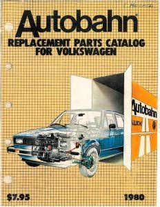 1980 Autobahn Replacement Parts Catalog