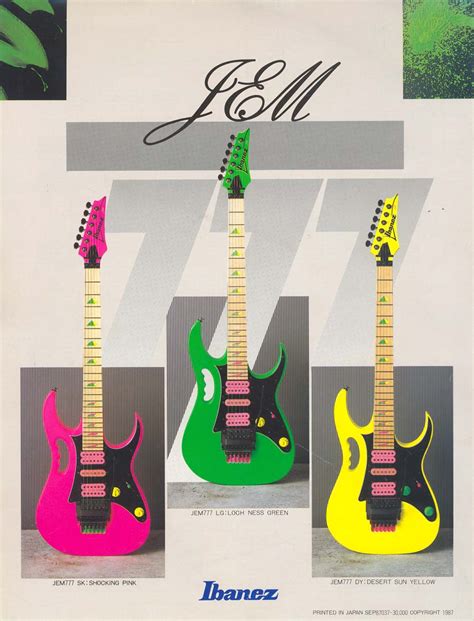 1987 Ibanez Catalog
