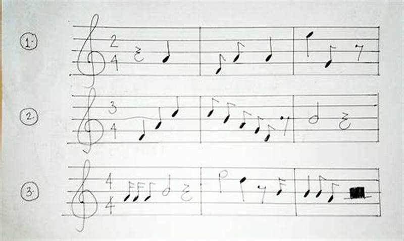 2/4 Time Signature Rhythmic Pattern