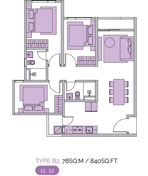 2 1 bedroom meaning