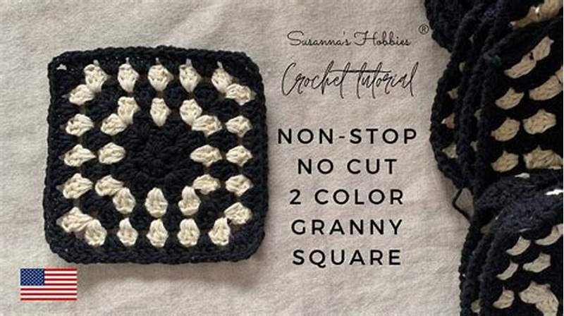 2 Color Granny Square Pattern