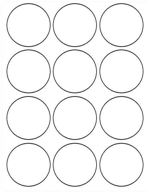 2 Inch Circle Sticker Template