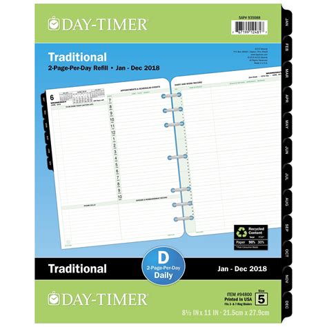 Day Planner Notebook