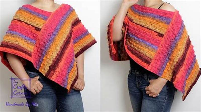 2 Rectangle Poncho Pattern