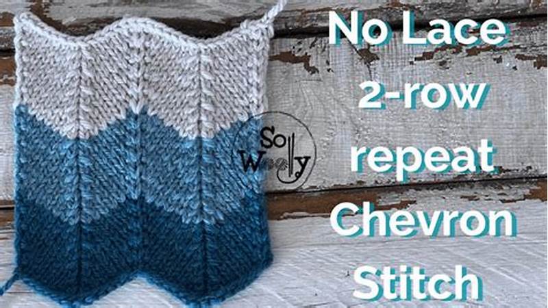 2 Row Knit Pattern