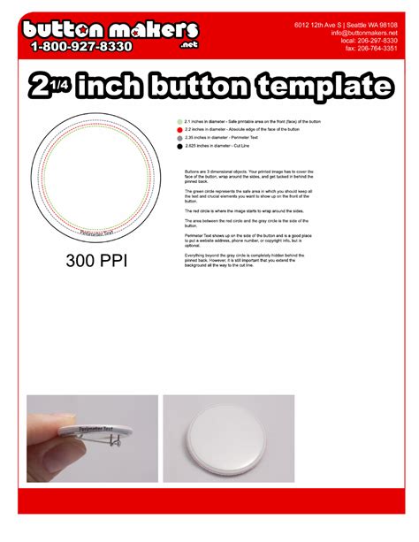 2.25 Button Template